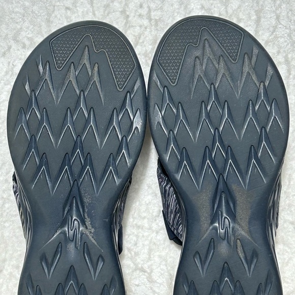 Skechers Womens Blue Performance On-the-Go 600 Slip On Sport Strap Sandals SZ 7 - Picture 9 of 11